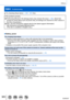 Page 383383
Others
Q&A  Troubleshooting
Try checking these items (→383 - 397) first.
If the problem persists,
Performing [Reset] in the [Setup] menu may resolve the issue (→86). (Note that 
except for some items such as [Clock Set], all settings are returned to \
their values at 
the time of purchase.)
Also, see the Panasonic support site for the latest support information.\
 
http://panasonic.jp/support/global/cs/dsc/
(This site is available in English only.)
 ■Battery, power
The charging lamp blinks.
 •...