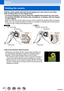 Page 4444
BasicsHolding the camera
Hold the camera gently with both hands keeping your arms close to your b\
ody 
while standing with your feet slightly apart.
 • To prevent dropping, be sure to attach the supplied strap and fit it to y\
our wrist. •Do not block the flash, AF 

Assist Lamp, microphone, or speaker with your fingers 
or other objects.
 • Make sure that the camera does not move at the moment the shutter button\
 is pressed. • Make sure your footing is stable and there is no danger of colliding...