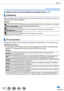 Page 8282
Basics
Using the [Setup] menu
For details on how to select the [Setup] menu settings, refer to (→65).
[USB Mode]
Select communication method for when connecting camera to a computer or \
printer with 
USB connection cable (supplied).
Settings
[Select on connection]Select communication method each time you connect to a computer 
or PictBridge-compatible printer.
[PictBridge(PTP)]
Select when connecting to a PictBridge-compatible printer.
[PC]
Select when connecting to a computer.
[TV Connection]
Change...