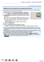 Page 137137
Ajustes de coloración y calidad de la fotografía
Ajuste del balance del blanco
Realización de los ajustes finos del balance del blanco
La configuración del balance del blanco pueden ajustarse con precisió\
n individualmente 
si los colores no aparecen como fue previsto.
1En los pasos 1 - 2 de “Ajuste del balance del blanco”, 
(→134) seleccione el balance del blanco y presione 
2Use     para realizar los ajustes finos del balance 
del blanco
: A (ámbar: colores anaranjados): B (azul: colores...