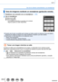 Page 312312
Wi-Fi
Uso de la cámara conectándola a un smartphone
Toma de imágenes mediante un smartphone (grabación remota)
1Establezca una conexión con un smartphone (→306)
2Use el smartphone
Seleccione [  ]Tome imágenes • Las imágenes grabadas se guardan en la cámara. • Algunos ajustes no están disponibles.
 ●Cuando use el zoom, es posible que la cámara se incline cuando se ext\
ienda el tubo del objetivo. 
Asegúrese de sujetar la cámara en su lugar mediante un trípode \
o por otros medios.
 ●Esta función no...