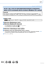 Page 334334
Wi-Fi
Uso de “LUMIX CLUB”
Uso de un ID de inicio de sesión adquirido previamente / confirmació\
n y 
cambio del ID y la contraseña de inicio de sesión ([Establecer ID\
 de acceso])
Preparación
Para usar un ID de inicio de sesión adquirido previamente, confirme s\
u ID y su contraseña.
Para cambiar la contraseña del “LUMIX CLUB” en la cámara, ac\
ceda a la página web del “LUMIX 
CLUB” desde un smartphone o un PC y modifique la contraseña del “\
LUMIX CLUB” por adelantado.
1Ajuste el menú
 →  [Conf.] →...