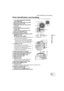 Page 1515LSQT1011
Before using
Parts identification and handling
Parts identification and handling
1 Lens (LEICA DICOMAR) (VDR-D300)
Lens (VDR-D250)
2 Built-in flash (VDR-D300 only) (l68)
3 Recording lamp (l144)
4 White balance/remote control sensor 
(l74, 21)
5 Terminal cover
6 Audio-video output terminal [A/V] 
(l104, 108)
7 USB terminal [ ] (l109, 123, 137)
8 Lens cover (VDR-D300 only)
9 Microphone (built-in, stereo)
10 Terminal for Magic Wire Remote Control 
[REMOTE] (l22)
Microphone terminal [MIC]
≥A...