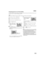 Page 113113
QR34662

Designating Scenes to be Printed (DPOF)
You can use DPOF to set print information, including selection of the scenes to be printed, so that you will 
be able to use it on a system conforming to DPOF.
Note:DPOF stands for digital print order format. DPOF is used to ask a print lab to print recorded stills.
1Set the power switch to “ PHOTO”.
2Press the DISC NAVIGATION button.
3Select the scene to which DPOF is to be set.
4Press the MENU button.
5Choose “DPOF” on the 
“Scene” menu screen,...