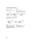 Page 3636
QR34642
Inserting Battery into Remote Controller
Insert the provided button type battery into remote controller.
1Slide the cover to remove it.
2Insert the button type battery with the positive 
 terminal facing up.
3Slide the cover to close it.
Note:Note:The life of the button type battery is approximately one year. 
If the battery is discharged, no operation is possible with 
remote controller: Replace the battery.
Removing Battery from Remote Controller
1While pushing the battery stopper, slide...