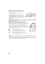 Page 6666
QR34662
●Switching the information display mode
You can switch the display mode of on-screen information:
Press the DISPLAY button.
The full and minimum display modes will alternate.
Full display mode: All types of information will appear.
Minimum display mode: The recording mode (see 1 on 
page 64) and recording status (see 9 on page 64) will appear. If 
the DVD Palmcorder has warning information, a warning 
message will appear. 
Note:The DVD Palmcorder does not record the date and time as a part...