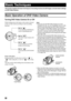 Page 5050
Basic Techniques
This section explains the basic techniques of recording movies and still images, and also basic settings 
on DVD Video Camera.
Basic Operation of DVD Video Camera
Turning DVD Video Camera On or Off
While holding down the button at the center of power 
switch, set the switch according to each recording 
function:
Power ON status
During playback, set the power switch to “ ” or 
“ ” when using disc, or set it to “ ” when using 
card.
Turn the switch while holding down the button at the...