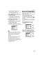 Page 19Preparation
19VQT0V40
 Refer to [WORLD TIME] (P61) for information about setting the local time 
at the travel destination area.
3 Press [MENU/SET] several times 
to close the menu.
 Turn the camera off after finishing 
setting the clock. Then turn it on and 
check that the clock setting is correct.
∫ Changing the clock setting
1 Press [MENU/SET] to display the menu 
and then press 2 .
2 Press  4 to select the [SETUP] menu 
icon [ ] and then press  1.
3 Press  3/4 to select [CLOCK SET] and 
then press...