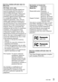 Page 3VQT1B61   3
THE FOLLOWING APPLIES ONLY IN 
THE U.S.A.
FCC Note: (U.S. only)
This equipment has been tested and 
found to comply with the limits for a 
Class B digital device, pursuant to 
Part 15 of the FCC Rules. These limits 
are designed to provide reasonable 
protection against harmful interference 
in a residential installation. This 
equipment generates, uses, and can 
radiate radio frequency energy and, if 
not installed and used in accordance 
with the instructions, may cause harmful...