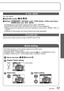 Page 57Quick setting
VQT1B61   57
 COL. MODE
Set color effects.
 Applicable  modes:    
 Settings:     STANDARD   / NATURAL (soft) / VIVID (sharp) / COOL (more blue) / 
WARM (more red) / B/W / SEPIA
   If interference is noticeable in dark locations: Set to ‘NATURAL’.
   MOTION PICTURE mode: ‘NATURAL’ and ‘VIVID’ cannot be selected.
   White balance fine adjustment cannot be used when using ‘COOL’, ‘WARM’, ‘B/W’, or 
‘SEPIA’.
 
  Settings for still pictures and motion pictures are made separately.
 CLOCK SET...