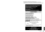 Page 109108   VQT1P79VQT1P79   109
Carry-In or Mail-In Service
For Carry-In or Mail-In Service in the United States call
 1-800-211-PANA (7262).
For assistance in Puerto Rico call Panasonic Puerto Rico, Inc.
  (787)-750-4300 or fax (787)-768-2910.
This warranty ONLY COVERS failures due to defects in materials or 
workmanship, and DOES NOT COVER normal wear and tear or cosmetic 
damage. The warranty ALSO DOES NOT COVER damages which occurred 
in shipment, or failures which are caused by products not supplied by...