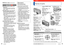 Page 58   VQT2R24VQT2R24   9
 
Names of parts Before use
 (Continued)
Cursor button
[MENU/SET](menu display/set/finish) (→20)
Left cursor button (◄)  • Self-timer (→52)
Down cursor button (▼)  • Macro Mode (→49)
  • AF Lock (AF Tracking) (→36, 99)
Tripod receptacle
Card/Battery door (→14)
Release lever (→14)
Hand strap eyelet
We recommend 
using the supplied 
hand strap to 
avoid dropping 
the camera.
Camera ON/OFF switch (→17)
Shutter button (→34)
Mode dial (→31)
Flash (→47)
Self-timer indicator (→52)/
AF...