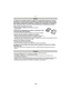 Page 154Otro
- 154 -
La batería es una batería de litio recargable. Su capacidad para generar corriente 
procede de la reacción química que tiene lugar dentro de la misma. Esta reacción 
está sujeta a la temperatura ambiente y humedad. Si la temperatura es demasiado 
alta o demasiado baja, la duración de funcionamiento de la batería se acortará.
Quite siempre la batería tras el uso.
•
Guarde la batería quitada en el estuche de la batería 
(suministrado).
Si deja caer accidentalmente la batería, compruebe si ésta...