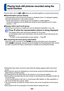 Page 94- 94 -
Playing back still pictures recorded using the 
burst function
Pictures taken with the  or  setting are recorded together as a group (burst group).
 ■Representative picture display
A representative picture (first burst picture) is displayed when it is displayed together 
with other still pictures or with motion pictures.
 • All the still pictures in a burst group can be deleted or edited together. • Continuous playback can be performed using the same operations as for motion pictures. (→33)...