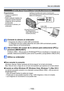 Page 119- 119 -
Uso con ordenador
Conecte la cámara al ordenador
 • Asegúrese de utilizar el cable USB suministrado.La utilización de otros cables diferentes del cable USB suministrado pueden 
causar fallos en el funcionamiento.
Use el botón del cursor de la cámara para seleccionar [PC] y 
presione [MENU/SET]
Si [Modo USB] (→46) se pone en [PictBridge(PTP)] se visualizará un mensaje en la 
pantalla. Seleccione [CANCEL] para cerrar la pantalla y ponga [Modo USB] en [PC].
Utilice su ordenador
 ■Para cancelar la...