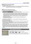 Page 13- 13 -
Carga de la batería
 ■Indicaciones de luces de carga
Encendida:  Carga en curso
Apagada:     La carga se para (Después de que la batería pare de cargar, desconecte la 
cámara de la toma de corriente o de su ordenador
.)
 ■Notas acerca del tiempo de carga
Cuando se usa el adaptador AC (suministrado)
Tiempo de cargaAproximadamente 260 minutos
 • El tiempo de carga indicado arriba es el tiempo necesario para cargar en el caso 
de que la batería esté completamente agotada. El tiempo necesario para...