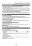 Page 132- 132 -
Preguntas y respuestas  Solución de problemas
Grabación (Continuación)
La grabación de imágenes panorámicas se para antes de terminar. ●Si el movimiento de giro de la cámara es demasiado lento, la cámara asume que la operación ha 
sido abortada y deja de grabar. 
 ●Si el movimiento de giro de la cámara tiembla demasiado cuando ésta se mueve en el sentido de la 
grabación, la cámara deja de grabar.  
→ 
 Para grabar imágenes de panorama, gire la cámara con un pequeño movimiento circular paralelo...