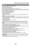 Page 136- 136 -
Preguntas y respuestas  Solución de problemas
Otros
El menú no se muestra en el idioma deseado. ●Cambie el ajuste [Idioma] (→49).
La cámara hace ruido al sacudirla. ●Este sonido lo hace el objetivo al moverse y no es ninguna falla.
Luz roja encendida cuando se presiona el disparador hasta la mitad en lugares oscuros. ●[Lámp. ayuda AF] se pone en [ON] (→88).
La luz de ayuda de AF no está encendida. ●[Lámp. ayuda AF] se pone en [OFF] (→88). ●No se ilumina en lugares brillantes.
La cámara está...