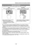 Page 12- 12 -
Nombres y funciones de las partes principales
 Operaciones táctiles
La pantalla táctil de esta cámara siente la presión que se apli\
ca a la pantalla.
Tocar“Tocar” es presionar la pantalla táctil y luego retirar el dedo.Arrastrar“Arrastrar” es tocar y deslizar su dedo por la superficie de la pantalla táctil.
Tocar, entre otras acciones, se usa para 
seleccionar iconos o imágenes.  • Toque un icono cerca de su centro. Si se tocan simultáneamente múltiples 
iconos puede que la cámara no funcione...