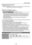 Page 16- 16 -
Carga de la batería
 
■ Indicaciones de luces de carga
Encendida: Carga en curso
Apagada:     La carga se para (Después de que la batería pare de cargar, desconecte la 
cámara de la toma de corriente o de su ordenador.)
 
■Notas acerca del tiempo de carga
Cuando se usa el adaptador AC (suministrado)
Tiempo de carga Aproximadamente 260 minutos
 • El tiempo de carga indicado arriba es el tiempo necesario para cargar en\
 el caso 
de que la batería esté completamente agotada. El tiempo necesario \...