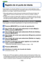 Page 153- 153 -
 
Registro de mi punto de interés
DMC-ZS20
Puede registrar una ubicación definida por el usuario que no está \
registrada en esta 
cámara como mi punto de interés para visualizarla cuando se hace e\
l posicionamiento o 
grabarla en una imagen. (Hasta 50 puntos de interés)
 
●Sólo puede registrar el nombre del punto de interés como Mi punto \
de interés. (No 
puede registrar nombres de lugares tales como nombres de ciudades, puebl\
os o 
aldeas.)
 
●A menos que los datos de mapas estén copiados en...