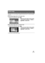 Page 4343VQT0X39
This allows you to record images compatible with wide-screen TVs (16:9) and regular 
TVs (4:3).
∫Recording images with a 16:9 aspect ratio
¬Rotate the mode dial to select  .
Press the menu button, then use the 
cursor button to select [ BASIC]> 
[WIDE]>[ON]. (P27)
∫Recording images with a 4:3 aspect ratio
¬Rotate the mode dial to select  .
Press the menu button, then use the 
cursor button to select [ BASIC]> 
[WIDE]>[OFF]. (P27)
Wide mode
This is for selecting the screen’s aspect ratio when...