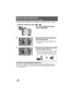 Page 4848VQT0X39
If auto focusing is difficult due to the conditions, then manual focusing is available.
¬Rotate the mode dial to select   or  .
1Set the [AUTO/MANUAL/FOCUS] 
switch to [MANUAL].
2Move the switch down and set it to 
the [FOCUS] position.
≥The manual focus indication [1MF] will be 
displayed.
3Press the cursor button left or right to 
bring the subject into focus.
≥When focused with a wide angle, the subject 
may not be in focus when zoomed in. First, 
zoom in on the subject, and then focus on...