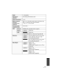 Page 11711 7VQT3E42
Speaker1 round speaker
White balance 
adjustmentAuto tracking white balance system
Standard illumination
1,400 lx
Minimum required 
illuminationApprox. 5 lx (1/30 with Low light mode in the Scene mode)
Approx. 2 lx with the Color night rec function
AV terminal video 
output level
1.0 Vp-p, 75
h, NTSC system
AV terminal audio 
output level (Line) 316 mV, 600
h
USBSD card Read/Write (No copyright protection support)
Built-in 
memory Read only
HDD
Read only
Hi-Speed USB (USB 2.0), USB terminal...