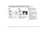 Page 50
50Preventing Accidental Erasure of Files 
(Lock setting)
To prevent accidentally erasing precious photos, we strongly recommend using this feature.
1Access the menu in the playback 
mode
. (P17)
Select Lock/Unlock
 from 
Lock
.
2Select the file and press the jog ball. [ ] is displayed on the LCD monitor.  The setting is cancelled when 
selecting the picture again.
_ To cancel all locked filesWhen you select  Unlock all in step 1 and 
then select  Ye s on the confirmation 
screen, all the lock settings...