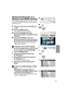 Page 3131
Writing Printing Data on a 
Memor y Card (DPOF Setting)
DPOF Setting Printing data (DPOF Setting), such as 
the number of images to be printed, can be written to 
the Memory Card. 
1Play back a still picture to be DPOF-set.  
(
l20)
2Press the [MENU] Button.
≥The editing menu screen appears.
3Press the UP/DOWN side of the 
Multi-function Button until [DPOF print] is 
displayed.
4Press the LEFT/RIGHT side of the 
Multi-function Button to set the number to 
be printed and press the [1SET] Button.
≥When...