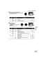 Page 3333LSQT0969
Setup
How to use the joystick
Card recording mode (VDR-D200 only)
(AUTO/MANUAL/FOCUS switch is set to AUTO)
A: The operation icon is off.
IconDirectionFunctionPage
—4Soft skin mode 47
Ø2Self timer 51
ª1Backlight compensation 50
Card recording mode 
(VDR-D200 only)
(AUTO/MANUAL/FOCUS switch is set 
to MANUAL)
A: The operation icon is off.
IconDirectionFunctionPage
(1/2)4Soft skin mode 47
Ø2Self timer 51
ª1Backlight compensation 50
(2/2)3Manual white balance set
(Only when manual white balance...