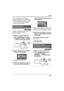 Page 6565LSQT1146
Editing
≥Do not turn off this unit while deleting.
≥When you delete scenes, use a battery with 
sufficient battery power or use the AC adaptor.
≥It may not be possible to delete scenes that 
have been divided. Combine the divided 
scenes, and then delete them.
(RAM) (-RW‹VR›)
To delete an unnecessary portion of a scene, first 
divide the scene and then delete the 
unnecessary portion.
¬Rotate the mode dial to select  .
1Press the MENU button, then 
select [EDIT SCENE] # [DIVIDE] 
# [YES] and...