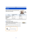 Page 33- 33 -
Básico
Enfocar
Dirija el área AF hacia el sujeto, luego pulse hasta la 
mitad el botón del obturador.
•El área del enfoque automático se puede visualizar más grande para ciertas ampliaciones del zoom 
y en espacios oscuros.
∫Acerca del rango de enfoque
El rango de enfoque se visualiza al operar el zoom.
•
El rango de enfoque se visualiza en rojo cuando no se enfoca después de 
presionar el botón del obturador hasta la mitad.
El rango de enfoque puede cambiar gradualmente según la posición 
del...