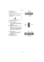 Page 16Before Use
- 16 -
12 Speaker (P134)
13 Microphone  (P89, 120)
14 Zoom lever  (P52)
15 Camera [OFF/ON] button  (P29)
16 Shutter button  (P45)
17 Hand strap eyelet  (P17)
•
Be sure to attach the hand strap when 
using the camera to ensure that you will 
not drop it.
18 [HDMI] socket  (P155, 157)
19 [AV/DIGITAL/MULTI] socket  (P26, 153, 
162,  166)
•
When using an AC adaptor, ensure that 
the Panasonic multi conversion adaptor 
(optional) and AC adaptor (optional) are 
used. For connection details, refer to...
