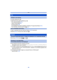 Page 149- 149 -
Others
•Is the flash setting set to [Œ]?
> Change the flash setting. (P54)
•The flash cannot be used in the following cases:–When using Auto Bracket  (P61)
–Creative Control Mode (P62)–[Panorama Shot] (P69)–[Scenery]/[Night Scenery]/[Sunset]/[Starry Sky]/[Glass Through] ( Scene Mode) (P72)
–When recording in [Burst] (except for [ ])  (P90)
•The flash is activated twice when Red-Eye Reduction  (P55) has been set.•Has [Burst]  (P90) in the [Rec] menu been set to [ ]?
•[Rotate Disp.]  (P49) is set...
