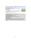 Page 84- 84 -
Recording
∫Setting up [ ] ([AF Tracking])
Align the subject with the AF tracking frame, and then press  4 to 
lock onto the subject.
A AF tracking frame
•AF area will be displayed in yellow when a subject is recognize d, and focus 
will automatically adjust continu ously following the subject’s movement 
(Dynamic tracking).
•AF tracking is canceled when  4 is pressed again.
•Dynamic tracking function may  not work in the following cases:
–When the subject is too small–When the recording location...