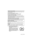 Page 1313(ENG) SQT0718
•Use the camera underwater to 8 m (26 feet) with the water temperature between 0oC and 
40 oC (32 oF and 104 oF).
•Do not use for scuba diving (Aqualung).•Do not use the camera at a depth of over 8 m (26 feet).•Do not use it in the hot water over 40 oC (104oF) (in the bath or hot spring).•Do not use the camera underwater longer than 60 minutes continuo usly.•Do not open or close the side door underwater.•Do not apply shock to the camera underwater. (Waterproof performance may not be...