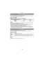 Page 106- 106 -
Recording
For details on [Rec] Mode menu settings, refer to P44.
You can take bright pictures in dark places  by setting [Min. Shtr Speed] slower. Also, you 
can set it faster to reduce the blur of the subject.
Applicable modes: 
·
[AUTO], [1/125], [1/60], [1/30], [1/15], [1/8], [1/4], [1/2], [1]
Note
•
This should usually be set to [AUTO] to take pictures. (When you select a minimum shutter 
speed other than [AUTO], [ ] appears on the screen.)
•When [AUTO] is selected, shutter speed may be set...