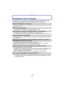 Page 190Otros
- 190 -
Visualización de los mensajes
En algunos casos se visualizarán en la pantalla mensajes de confirmación o de error.
Los principales mensajes se describen a continuación a modo de ejemplo.
[GPS no está disponible en esta región.]
•
El GPS puede no funcionar en China o cerca del límite de China en países vecinos. (A partir 
de diciembre de 2011)
[Esta imagen está protegida]
>Borre la imagen tras cancelar el ajuste de protección.  (P152)
[Unas imágenes no pueden borrarse]/[Esta imagen no puede...