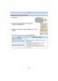 Page 181- 181 -
Wi-Fi
1Press [Wi-Fi].
2Press 3/4 /2/ 1 to select [Favorite Connection], 
and then press [MENU/SET].
3Select the favorite item you want to edit with  3/4, and then 
press  1.
4Press  3/4  to select the item, and press [MENU/SET].
Editing the items registered to favorites
ItemDescription of settings
[Remove from Favorite] —
[Change the Order in Favorite]Select the destination with 3/4, and then press 
[MENU/SET].
[Change the Registered Name]
•For details on how to enter characters, refer to...