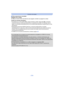 Page 216- 216 -
Conexión a otro equipo
∫Otras operaciones vinculadas
Apagado de la unidad:
Si utiliza el control remoto del televisor para apagarlo, también se apagará la unidad.
Cambio de entrada automático:
•
Si conecta con un micro cable HDMI y luego enciende la unidad, luego pulse [ (], el canal de 
entrada del televisor cambia automáticamente a la pantalla de la unidad. Si el televisor está en 
espera, se encenderá automáticamente (si se ha seleccionado [Set] para el ajuste [Power on link] 
del televisor)....