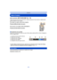 Page 64- 64 -
Grabación
Usar el zoom
Modos aplicables: 
Puede acercarse para que las personas y objetos aparezcan más cercanos o alejarse para 
grabar paisajes en gran angular.
∫ Visualización de la pantalla
Ejemplo de visualización cuando se usan el Zoom  óptico adicional (EZ), el Zoom inteligente y 
el Zoom digital juntos.
•
Cuando utiliza la función del zoom, aparecerá una evaluación sobre el rango del enfoque 
junto con la barra de visualización del zoom. (Ejemplo: 0.3 m –  ¶).
Hace acercamientos sin...