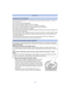 Page 13- 13 -
Before Use
•Use the camera underwater to 13 m (43 feet) with the water temperature between 0oC and 40 oC 
(32  oF and 104  oF).
•Do not use for scuba diving (Aqualung).•Do not use the camera at a depth of over 13 m (43 feet).
•Do not use it in hot water over 40 oC (104  oF) (in the bath or hot spring).•Do not use the camera underwater for longer than 60 minutes continuously.•Do not open or close the side door underwater.
•Do not apply shock to the camera underwater. (Waterproof performance may not...