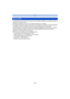 Page 184- 184 -
Wi-Fi
•Si la cámara no se reconoce incluso cuando se toca el teléfono inteligente o una tableta, cambie las 
posiciones e intente de nuevo.
•No toque esta cámara con fuerza con el teléfono inteligente o una tableta.•Para obtener información sobre el funcionamiento y los ajustes de los teléfonos inteligentes/tabletas 
compatibles con NFC, consulte las instrucciones de funcionamiento de su dispositivo.
•Si hay un objeto de metal entre esta cámara y el teléfono inteligente o entre la cámara y la...