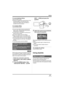 Page 6767LSQT1190
Editing
To cancel deleting halfway
Press the MENU button.
≥Scenes are deleted from the last scene on the 
thumbnail display. The scenes that have 
already been deleted when the deletion is 
canceled cannot be restored.
To complete editing
Press the MENU button.
≥You can also delete scenes by pressing the 
MENU button, selecting [DELETE] and then 
selecting [ALL] or [SELECT].
≥In case of [ALL], the deletion may take time if 
there are many scenes.
≥Do not turn off this unit while deleting....