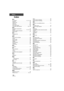 Page 120120LSQT1561
Others
Index
∫A
AC adaptor . . . . . . . . . . . . . . . . . . . . 16, 19, 108
Aperture  . . . . . . . . . . . . . . . . . . . . . . . . . . . . . 53
Aspect ratio   . . . . . . . . . . . . . . . . . . . . . . . . . . 48
Audio rec  . . . . . . . . . . . . . . . . . . . . . . . . . . . . 35
Auto focus   . . . . . . . . . . . . . . . . . . . . . . . . . . 109
Auto slow shutter  . . . . . . . . . . . . . . . . . . . . . . 48
Automatic white balance   . . . . . . . . . . . . 52, 109
∫B
Backlight...