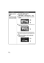 Page 6262LSQT1449
FunctionOperating method
Dividing a scene to 
delete
[HDD]
This divides the recorded 
scenes in two and deletes 
the front half or back half.
¬Select [HDD] in [MEDIA SELECT].
1Select the menu. ( l26)
[EDIT SCENE]  # [SPLIT&DELETE]  # [YES]
2Select the scene to be divided, then press the 
joystick.
3When you reach the point where you want to divide the scene
Select [ ] with the joystick.
≥Move the joystick left or right to fast forward/rewind playback.
≥ Using slow-motion playback or fr...