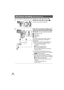 Page 5050VQT0T50
For the number of still pictures to be recorded on an SD card, refer to P88.
1 Rotate the mode dial to select  .
The lens cover opens automatically.
2 Press the record button halfway (not 
all the way down) to bring the subject 
into focus.
(In auto focusing mode only)
1Shutter chance mark
2Focus area
3Shutter speed
4Iris/gain
The shutter speed and the iris/gain value are 
fixed and the unit focuses on the subject 
automatically.
≥
When the record button is pressed halfway, the 
shutter chance...