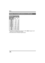 Page 120Others
120VQT1D97
≥The number of recordable pictures depends on whether [ ] and [ ] are used 
together and on the subject being recorded.
≥The numbers shown in the table are approximations.
Number of recordable pictures on an SD card
Picture size(640k480)
Picture 
quality
8MB37 75
16 MB92 185
32 MB200 410
64 MB430 850
128 MB820 1640
256 MB1710 3410
512 MB3390 6780
1GB6790 13580
2GB13820 27640
4GB27150 54290
0.3M
VQT1D97(ENG).book  120 ページ  ２００７年３月２０日　火曜日　午後５時３３分 