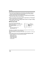 Page 44Recording
44VQT1D97
≥This unit has lens-protecting glass to prevent drops of water getting in the lens. If 
there is dirt or drops of water on the lens-protecting glass, wipe them off before 
recording. We recommend using the cleaning cloth.
≥If there are drops of water on the microphone, the recorded sound will be distorted. 
Wipe off any drops of water on the microphone.
≥When you are outdoors, record pictures with the sunlight behind you. If the subject is 
backlit, it will become dark in the...